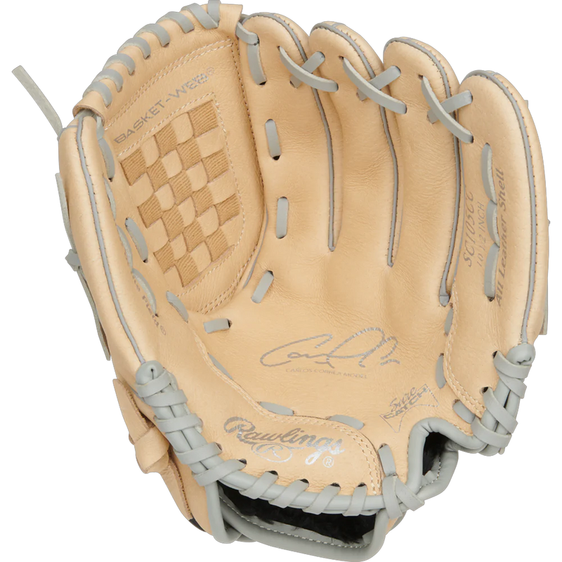 Youth Sure Catch Correa - 10.5" Basket Web LHT, Youth Sure Catch Correa - 10.5 Basket Web LHT Palm