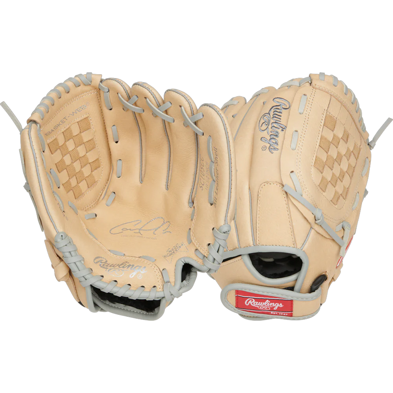 Youth Sure Catch Correa - 10.5" Basket Web LHT, Youth Sure Catch Correa - 10.5" Basket Web LHT Front and Back