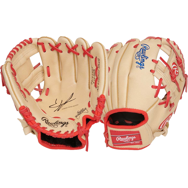 Youth Sure Catch Pena - 9.5" I-Web, Rawlings Youth Sure Catch Pena - 9.5" I-Web Front and Back