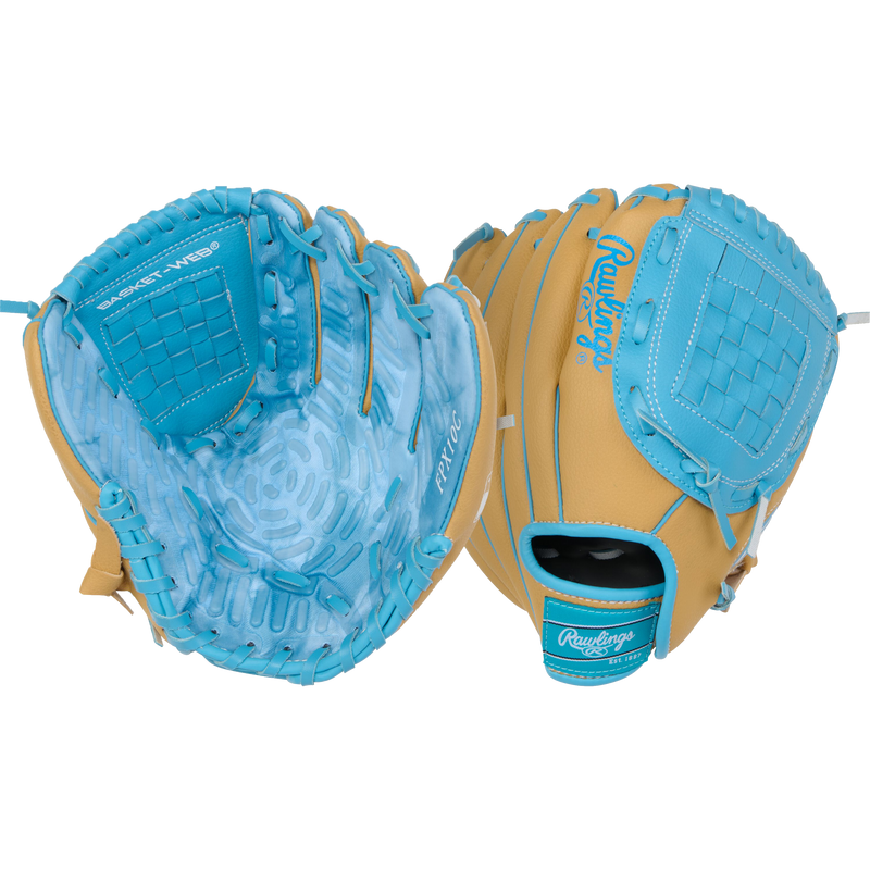 Youth Flex Palm - 10" Basket Web, Rawlings Youth Flex Palm - 10" Basket Web Front and Back