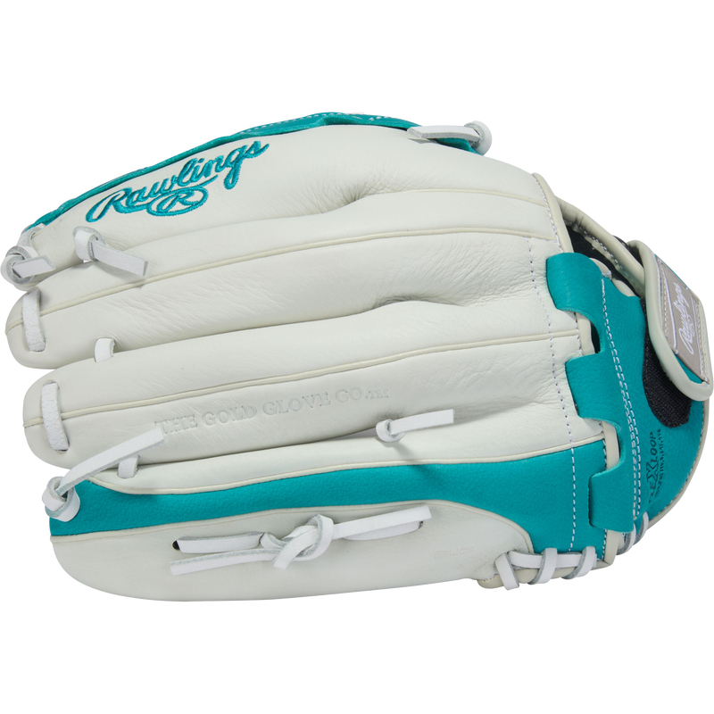 Shut Out Fastpitch - 12.5" Basket Web First Base Glove, Rawlings Shut Out Fastpitch - 12.5" Basket Web First Base Glove Fingers