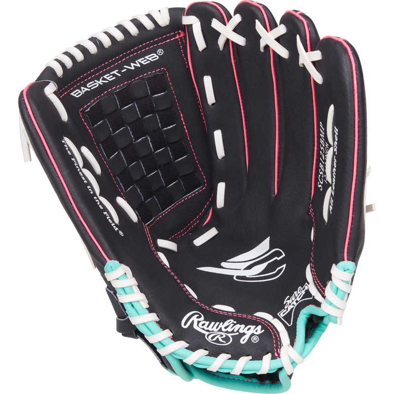 Youth Sure Catch Fastpitch - 12.5" Basket Web, Rawlings Youth Sure Catch Fastpitch - 12.5" Basket Web Palm