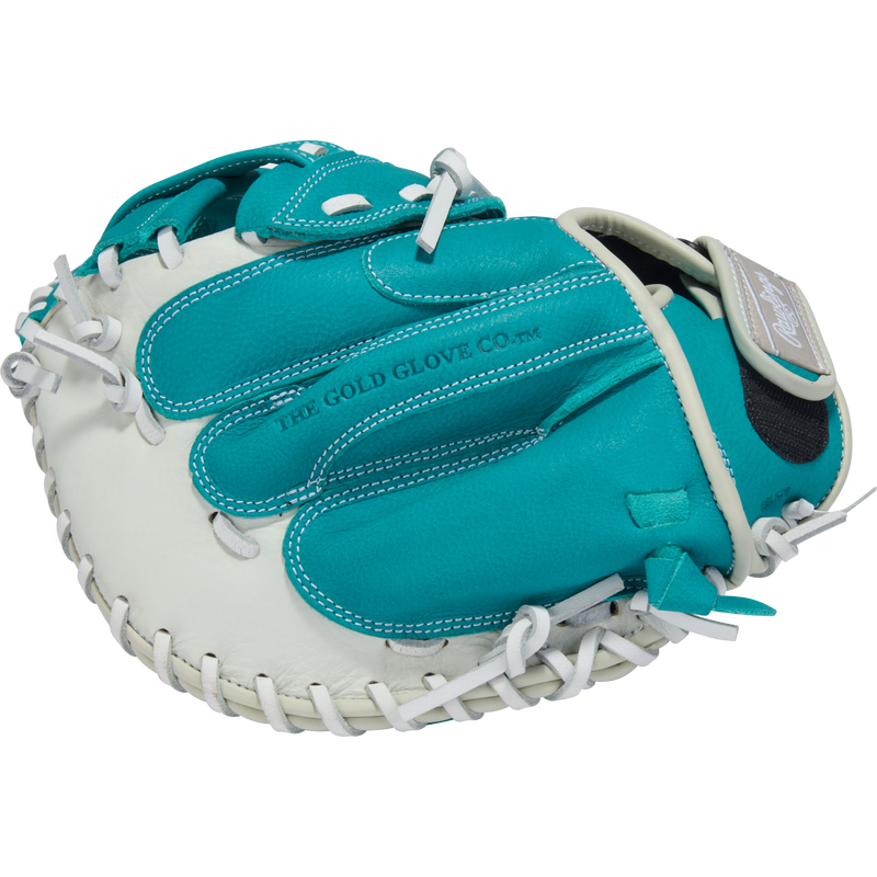 Shut Out Fastpitch - 31.5" H-Web Catcher's Mitt, Rawlings Shut Out Fastpitch Catcher's Mitt - 31.5" H-Web Fingers
