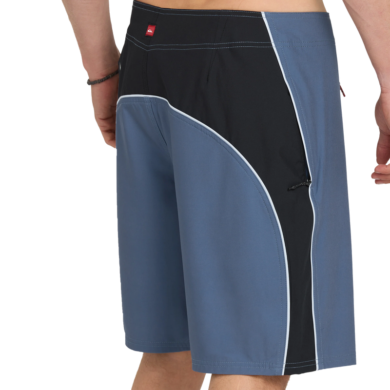 Men's Young Guns Nomad 21" Boardshorts, Quicksilver Men's Young Guns Nomad 21" Boardshorts 3/4 Back