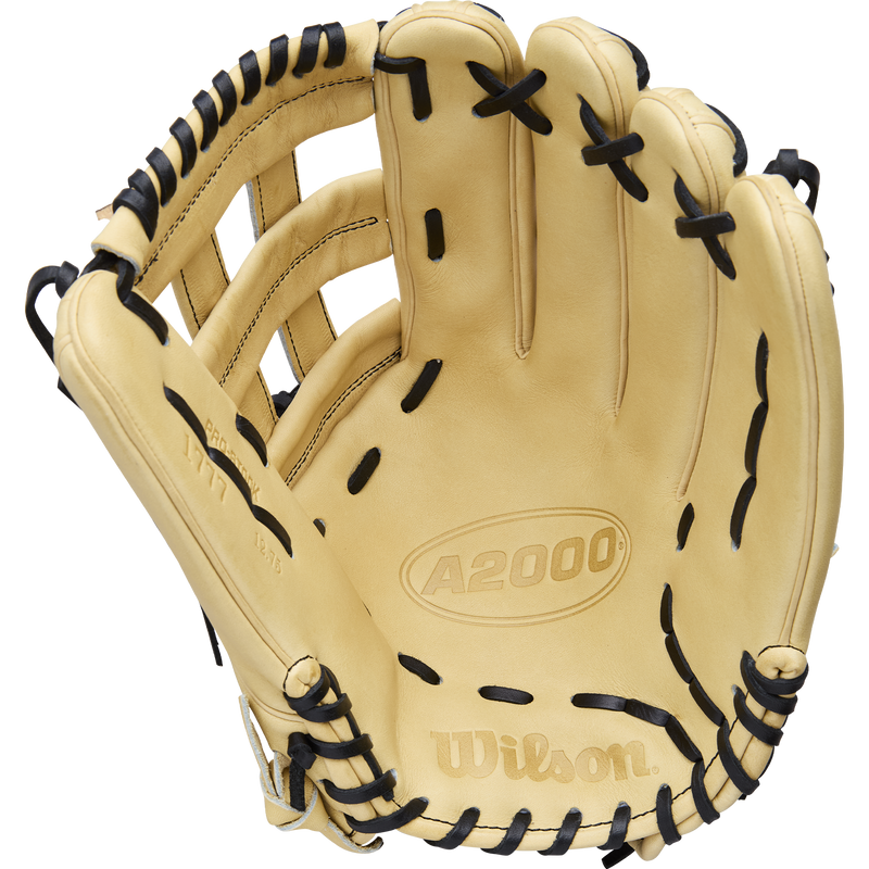 A2000 OF - 12.75" Dual Post Web, Wilson A2000 OF - 12.75" Dual Post Web in Blonde back