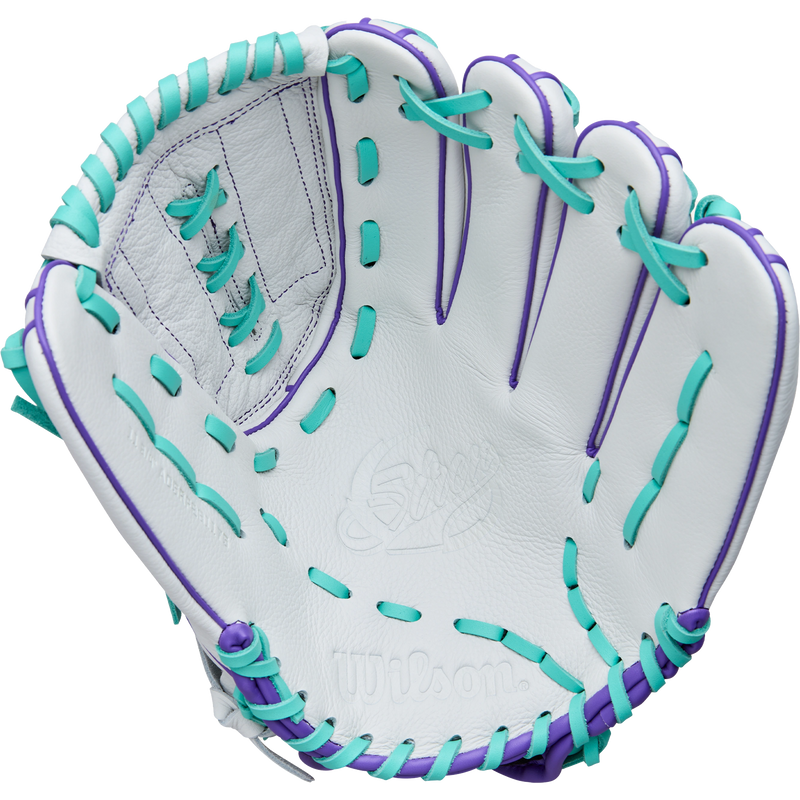 A500 Siren Fastpitch - 11.75" Closed Web, Wilson A500 Siren Fastpitch - 11.75" Closed Web Palm