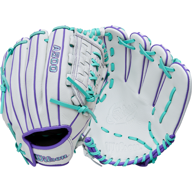 A500 Siren Fastpitch - 11.75" Closed Web, Wilson A500 Siren Fastpitch - 11.75" Closed Web Front/Back