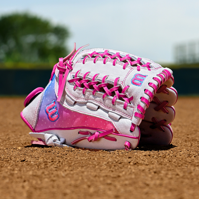 A500 Flash Fastpitch - 12" Closed Web, Wilson A500 Flash Fastpitch - 12" Closed Web Lifestyle