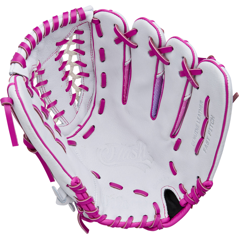 A500 Flash Fastpitch- 12" Closed Web LHT, Wilson A500 Flash Fastpitch- 12" Closed Web LHT Palm