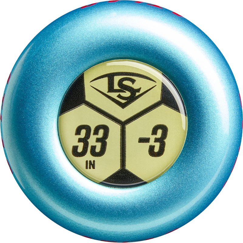 Atlas -3 BBCOR 2 5/8", Louisville Slugger Atlas -3 BBCOR 2 5/8" in Blue cap