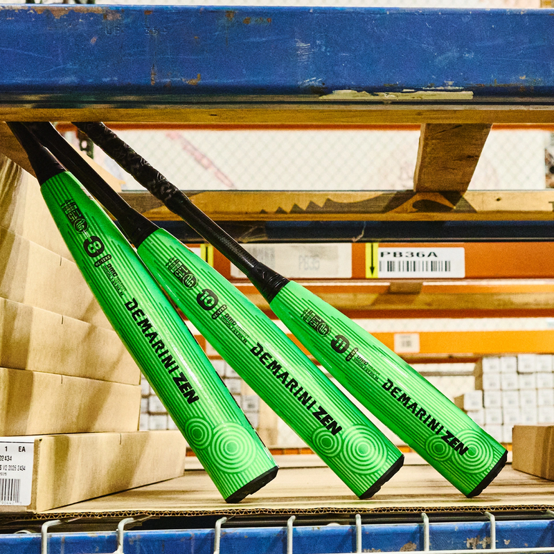 Zen -8 USSSA 2 3/4", DeMarini Zen USSSA 2 3/4" in Green