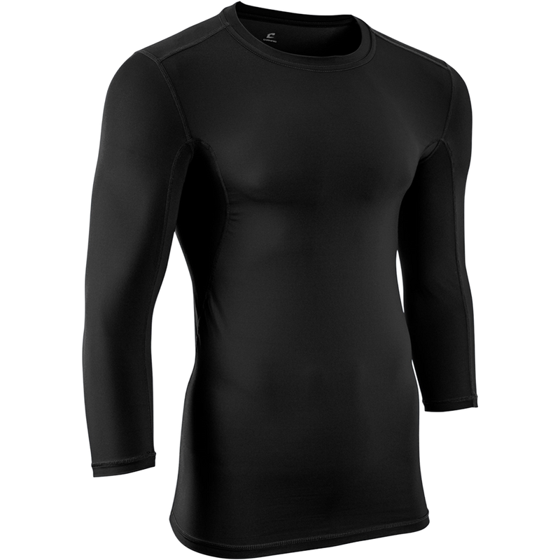 Men's 3/4 Sleeve Compression Shirt, Champro Sports 3/4 Sleeve Compression Shirt front