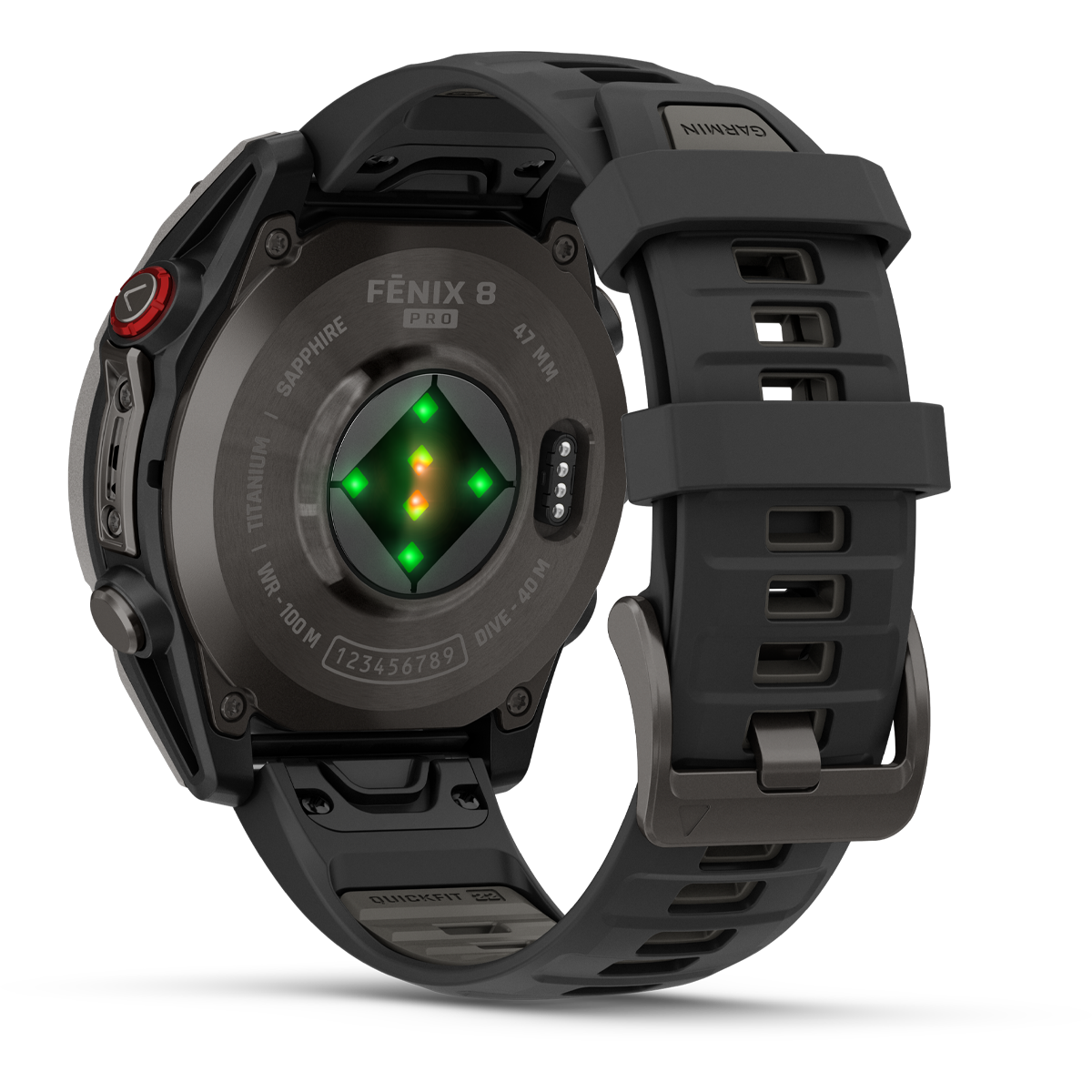 Fenix 8 Pro Sapphire 47mm - Carbon Gray alternate view