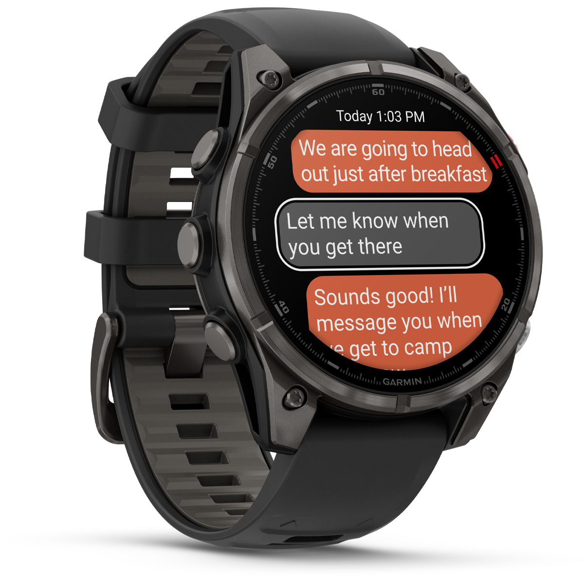 Fenix 8 Pro Sapphire 47mm - Carbon Gray alternate view