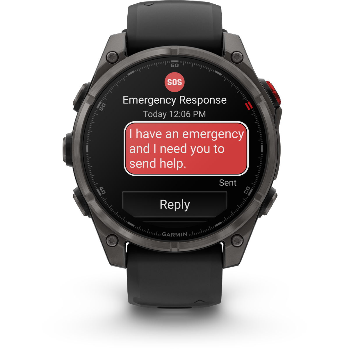 Fenix 8 Pro Sapphire 47mm - Carbon Gray alternate view