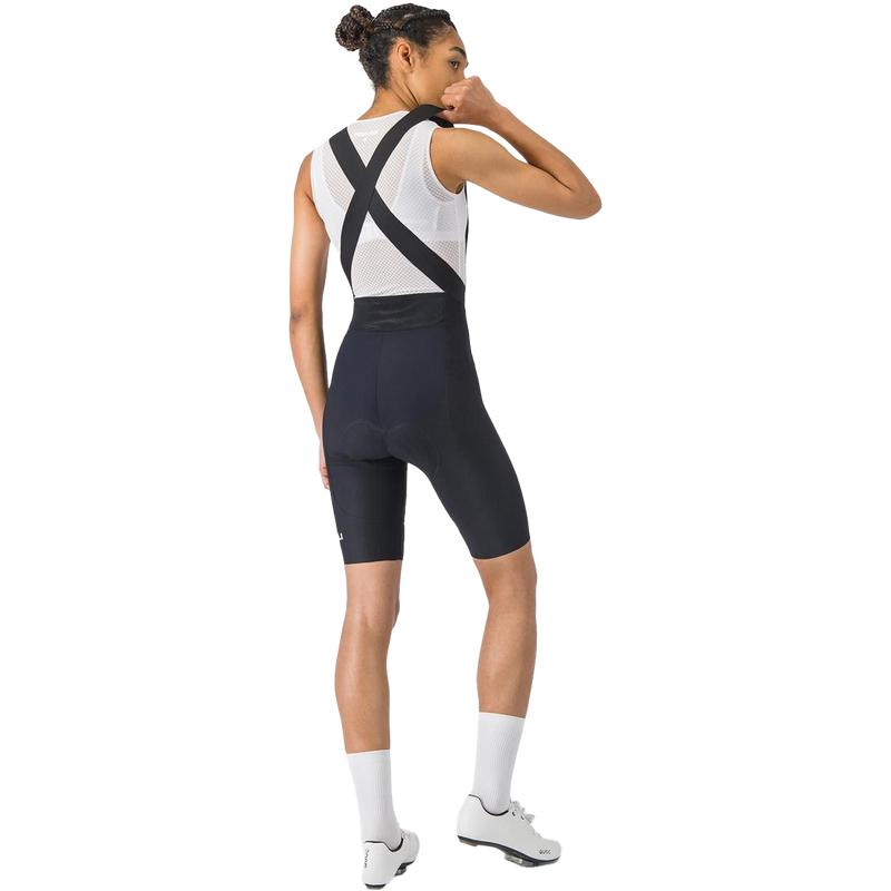 Women's Espresso 2 DT Bibshort, Castelli Women's Espresso 2 DT Bibshort Back Full View