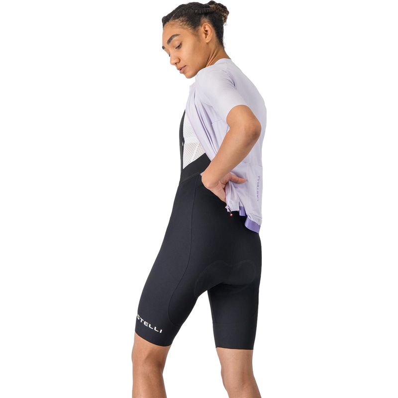 Women's Espresso 2 DT Bibshort, Castelli Women's Espresso 2 DT Bibshort 3/4 Back