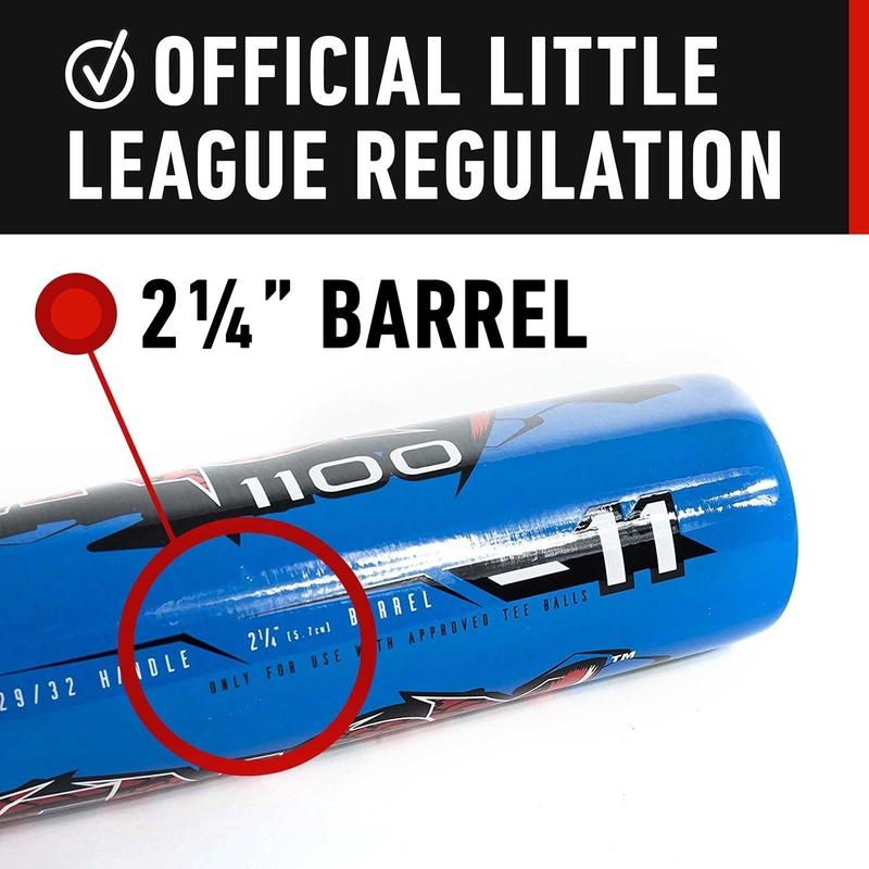 Venom 1100 Series -11 T-Ball USA, Franklin Sports Venom 1100 Series -11 T-Ball USA in Blue/Red 2.25 barrel