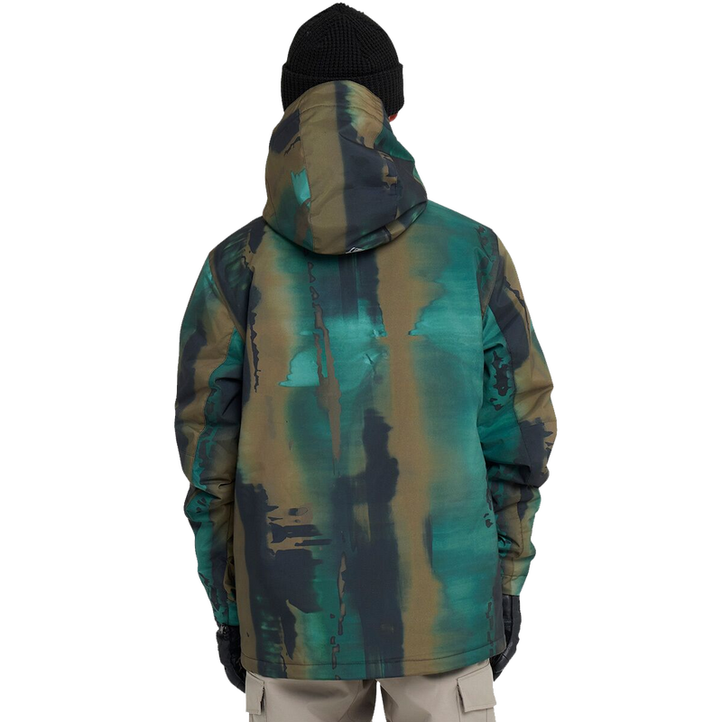 Men's Mission Printed Jacket, Quiksilver Men's Mission Printed Jacket back