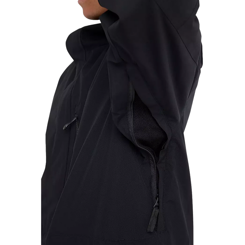 Men's Mission Solid Jacket, Quiksilver Men's Mission Solid Jacket ventilation