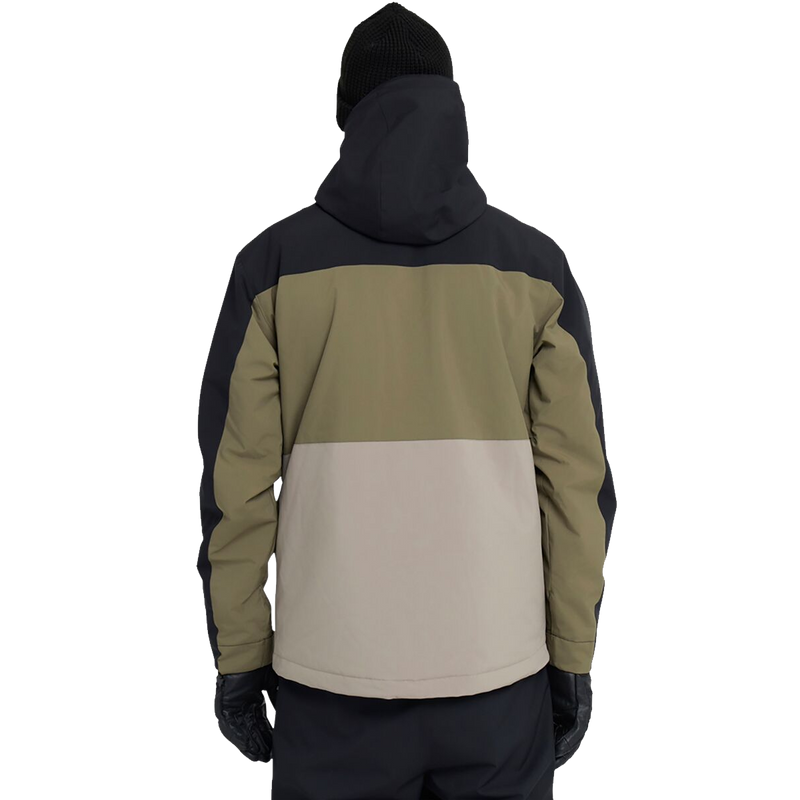 Men's Sycamore Block 20K Jacket, Quiksilver Men's Sycamore Block 20K Jacket back