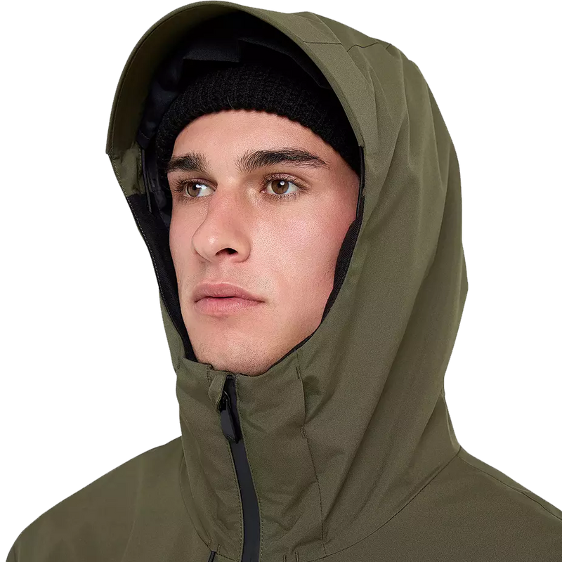Men's Quest Stretch 20K Jacket, Quiksilver Men's Quest Stretch 20K Jacket hood