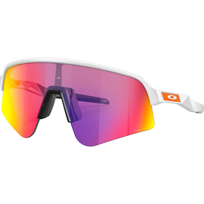 Sutro Lite Sweep - Matte White/Prizm Road, Oakley Sutro Lite Sweep - Matte White/Prizm Road front left