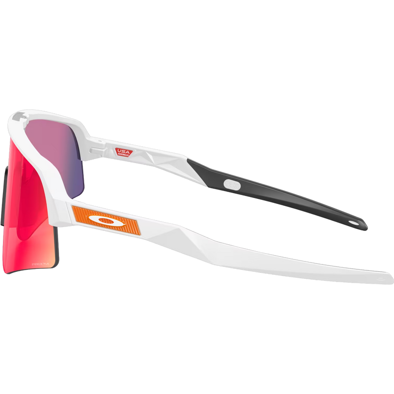 Sutro Lite Sweep - Matte White/Prizm Road, Oakley Sutro Lite Sweep - Matte White/Prizm Road left