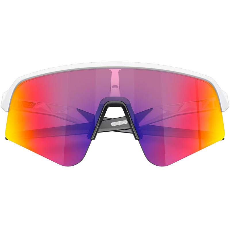 Sutro Lite Sweep - Matte White/Prizm Road, Oakley Sutro Lite Sweep - Matte White/Prizm Road front folded