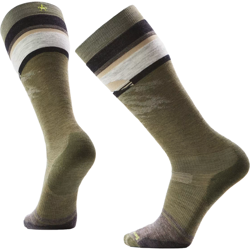 Snowboard Mountain Sunrise OTC Socks, Featured Image