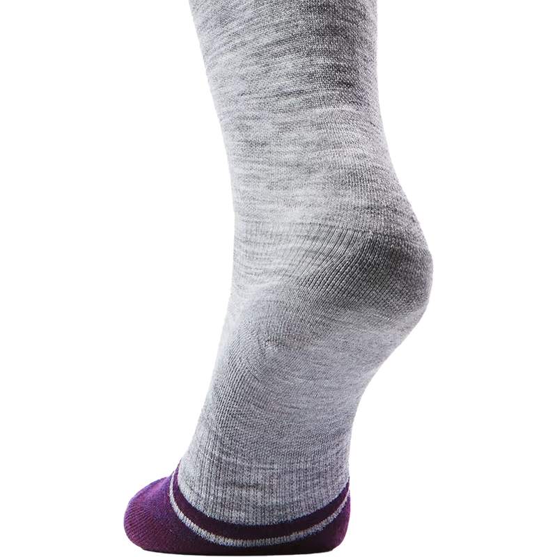 Women's Snowboard Valley Sunset OTC Socks, Smartwool Women's Snowboard Valley Sunset OTC Socks Heel
