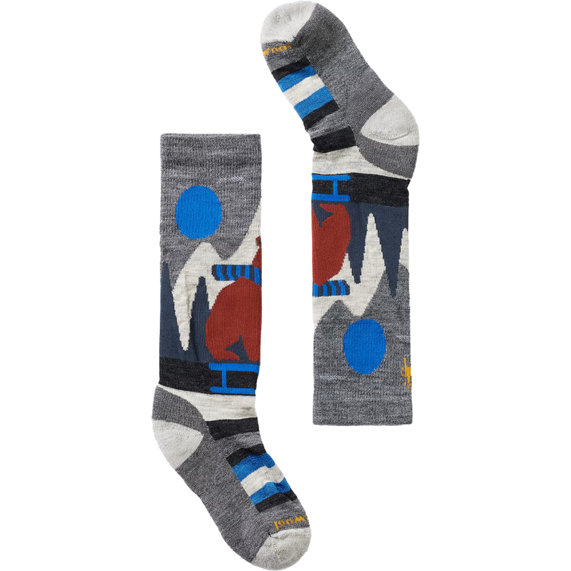 Youth Ski Light Cushion Sleigh Bear OTC Socks, Featured Image