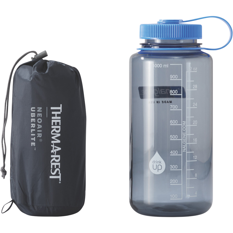 NeoAir UberLite Large, Therm-a-Rest NeoAir UberLite size comparison