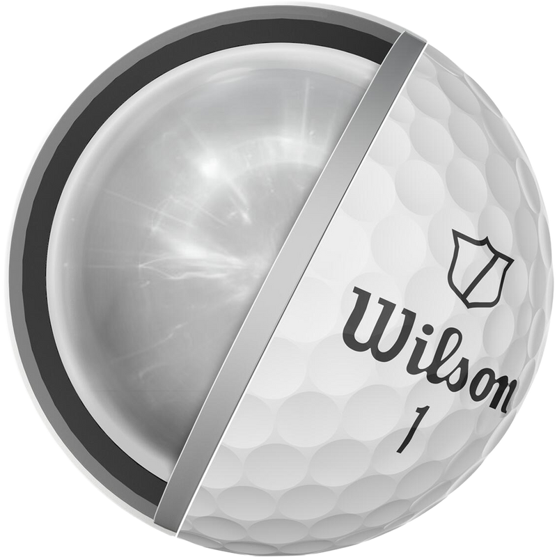 Staff Model - 2024, Wilson Staff Model in white showing layers