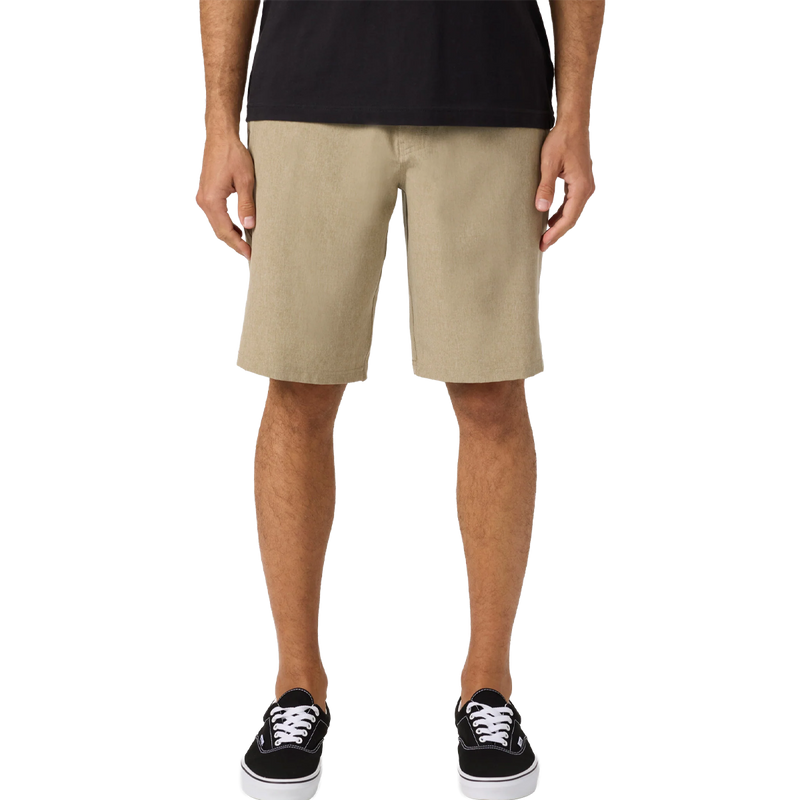 Men's Reserve Heather 21" Short, O'Neill Men's Reserve Heather 21" Hybrid Shorts front on model