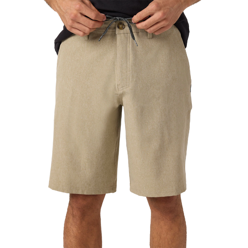 Men's Reserve Heather 21" Short, O'Neill Men's Reserve Heather 21" Hybrid Shorts drawcord