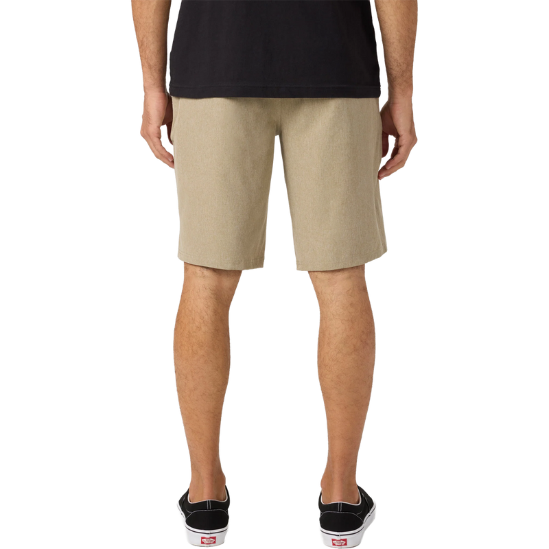 Men's Reserve Heather 21" Short, O'Neill Men's Reserve Heather 21" Hybrid Shorts back on model