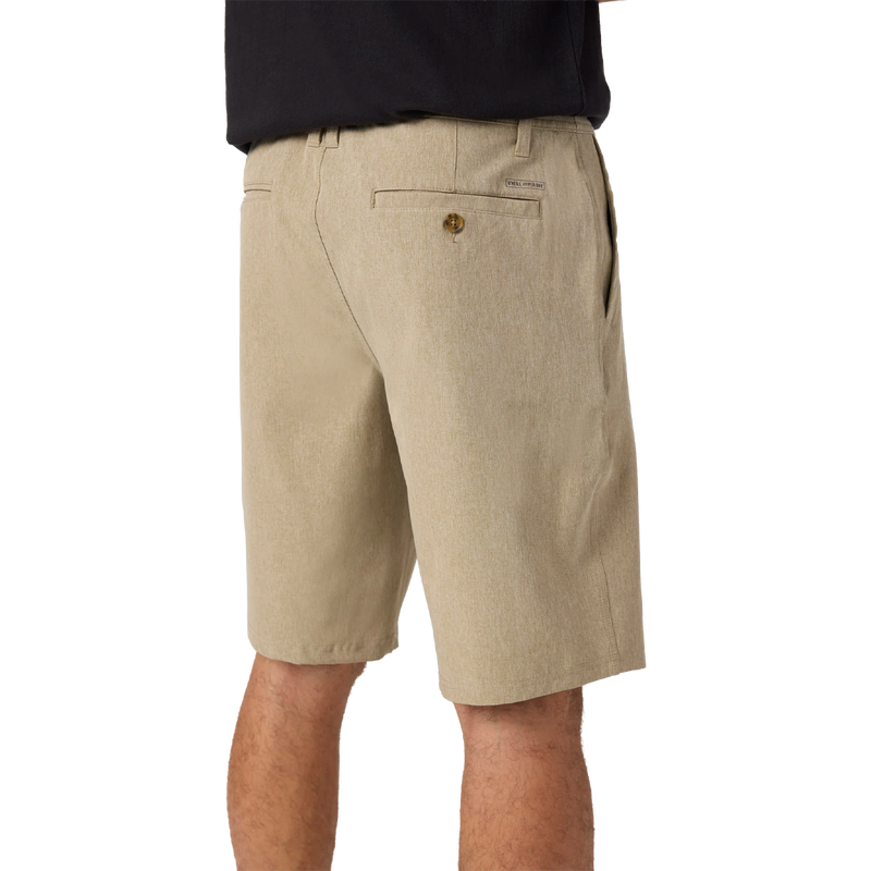 Men's Reserve Heather 21" Short, O'Neill Men's Reserve Heather 21" Hybrid Shorts back pocket