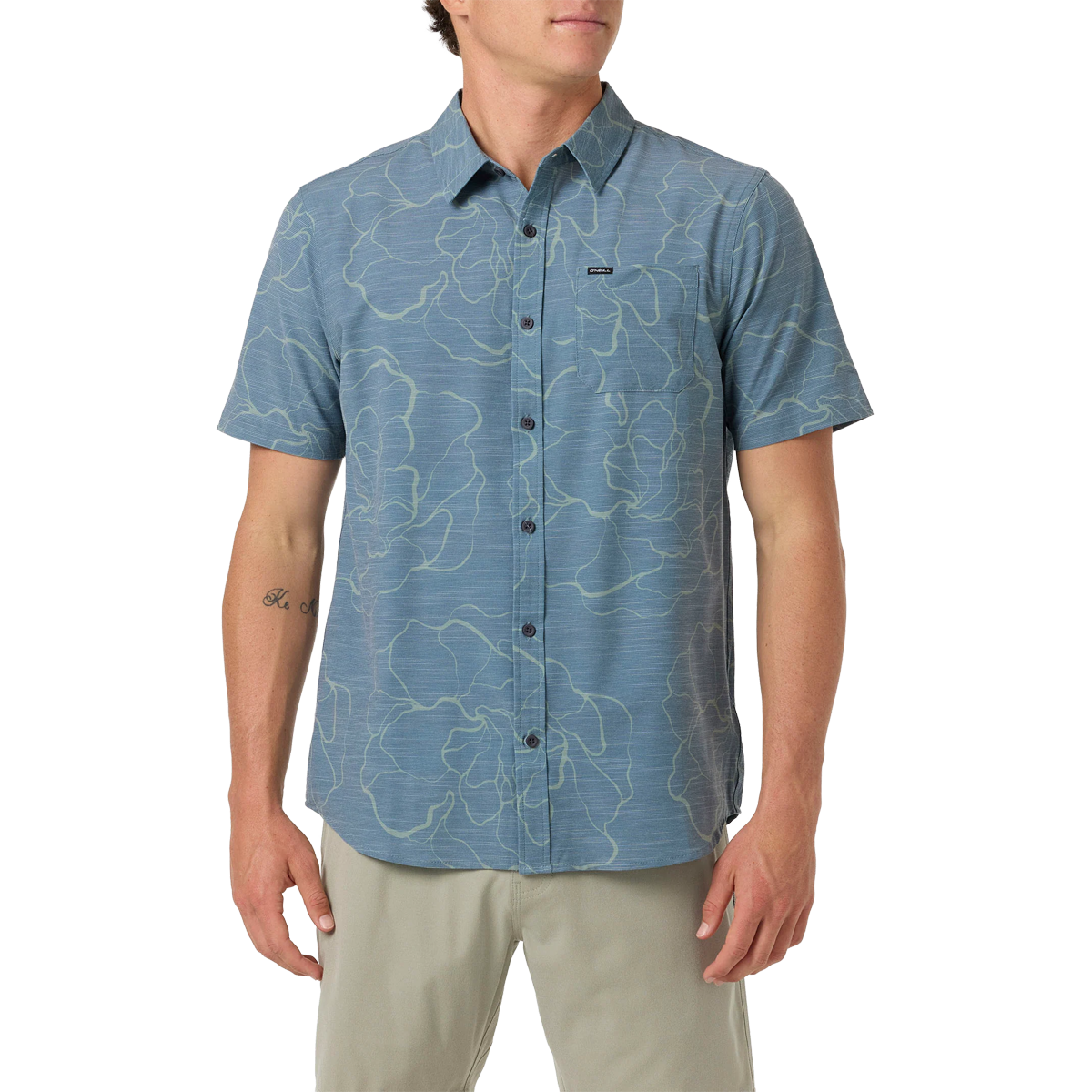 Men's UPF Slub Relaxed Fit Short Sleeve alternate view