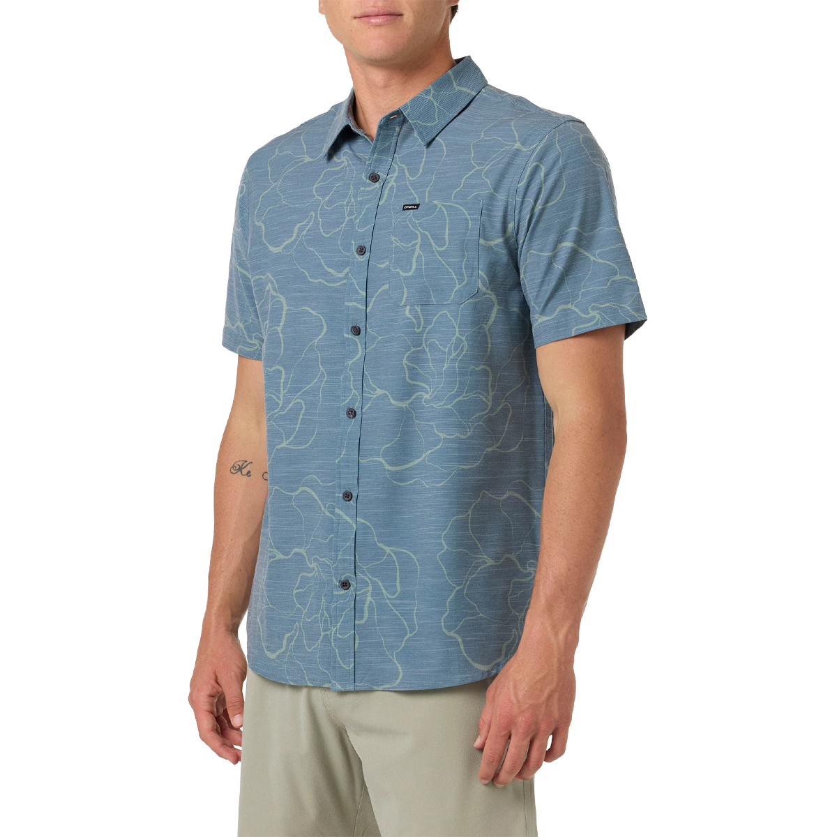 Men's UPF Slub Relaxed Fit Short Sleeve alternate view