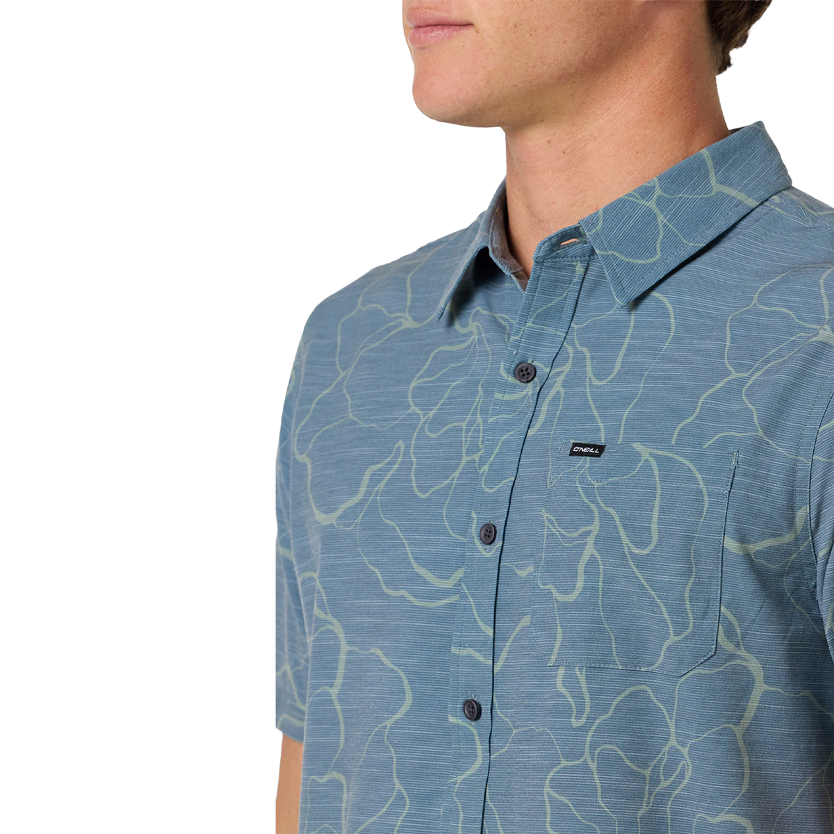 Men's UPF Slub Relaxed Fit Short Sleeve alternate view