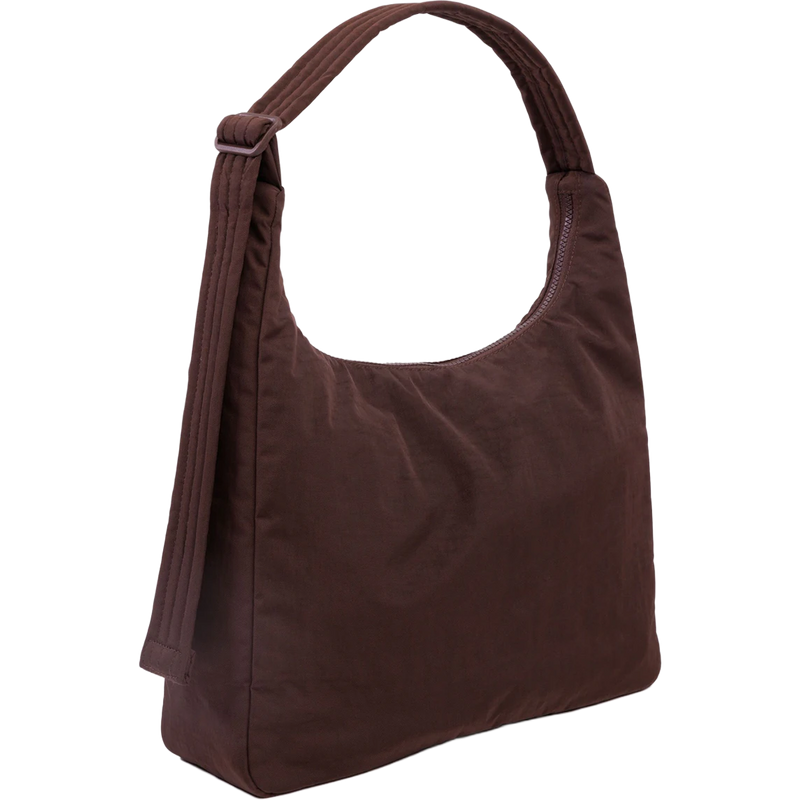 Nylon Shoulder Bag, BAGGU Nylon Shoulder Bag 3/4 view