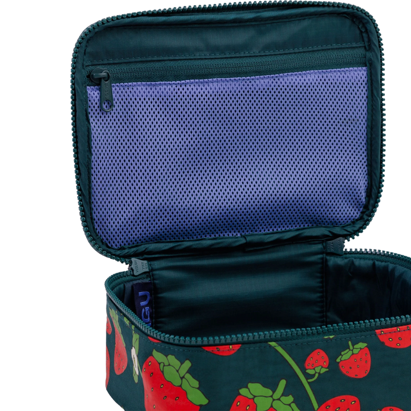 Small Cosmetic Case, BAGGU Small Cosmetic Case mesh zipper