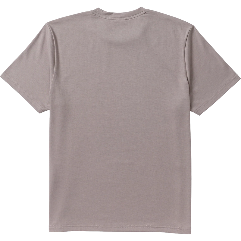 Men's Balance Tee II, Men's RVCA Balance Tee II in Brown Stone back view