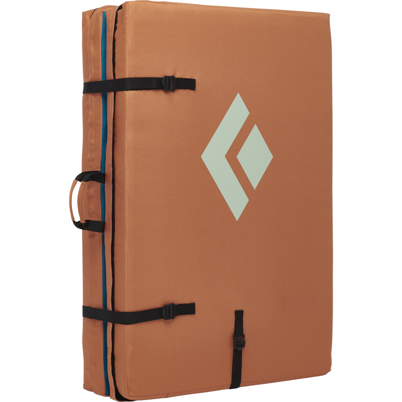 Circuit Crash Pad, Black Diamond Circuit Crash Pad in 4071-Lagoon front handle and straps