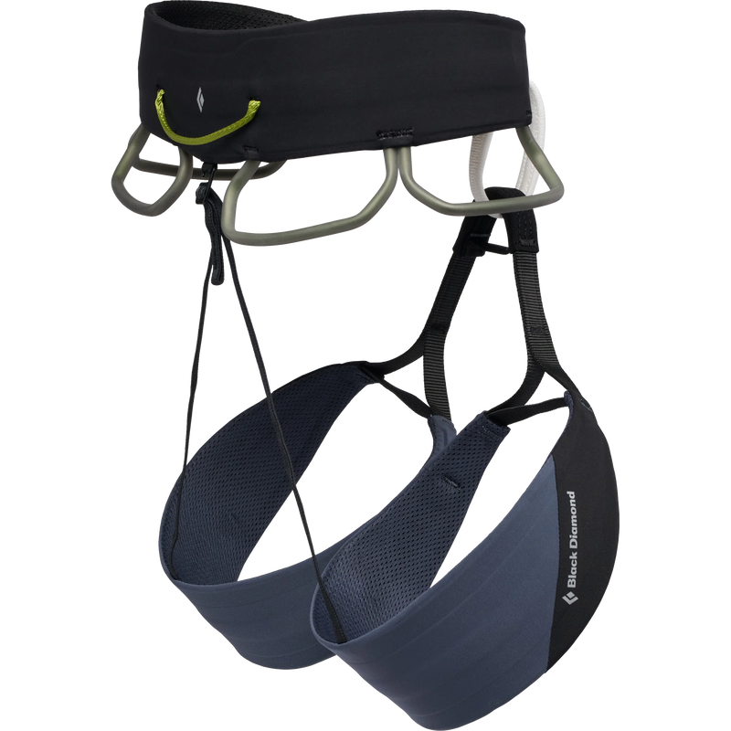Men's Solution Harness, Black Diamond Men's Solution Harness in 0003-Carbon right side