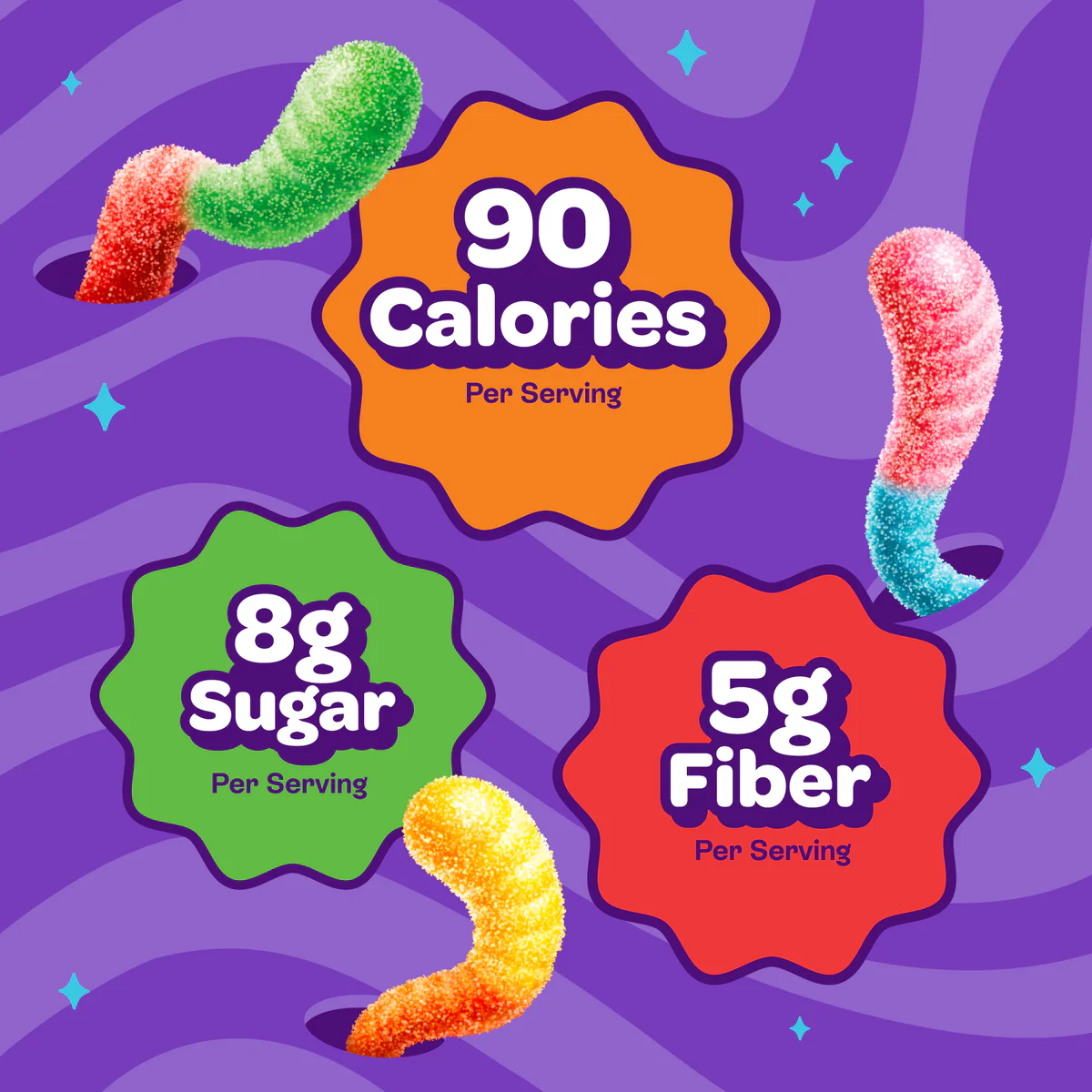 Sour Worms alternate view