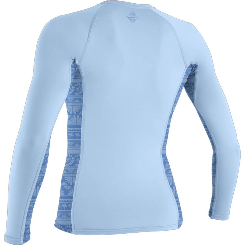 Youth Hyperfreak Skins Long Sleeve Rashguard, O'Neill Wetsuits Youth Hyperfreak Skins Long Sleeve Rashguard Back