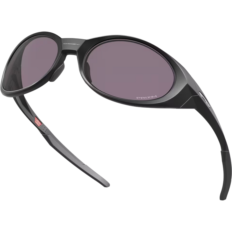 Eyejacket Redux, Oakley Eyejacket Redux in Matte Black/Prizm Grey front left bottom