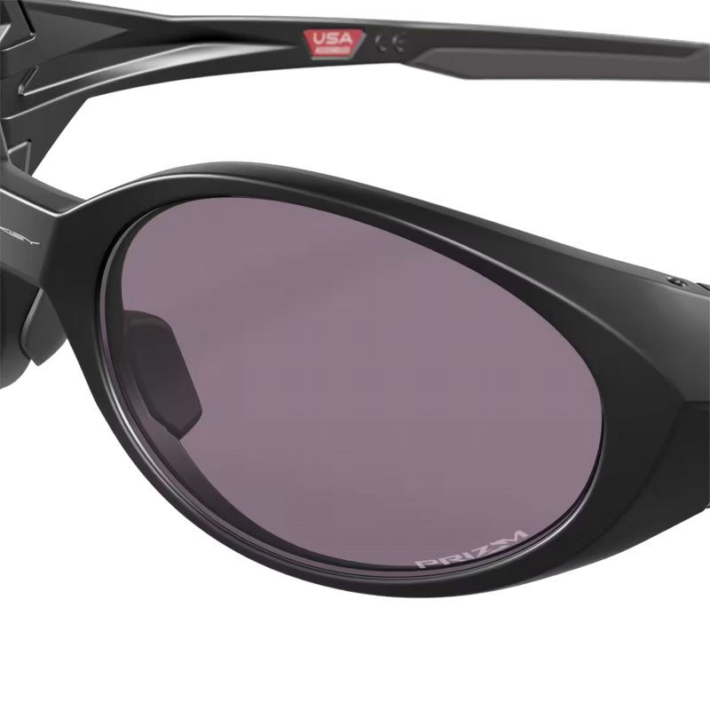 Eyejacket Redux, Oakley Eyejacket Redux in Matte Black/Prizm Grey lens front left